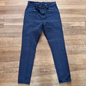 Supplies Women's Charcoal Skinny Utility Pants - Size 8
 b80